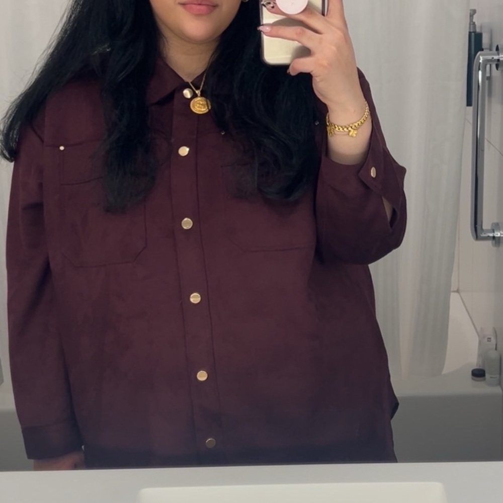 Women's Burgundy Jacket